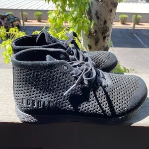 No Bull Women’s Black Suede Hi Top